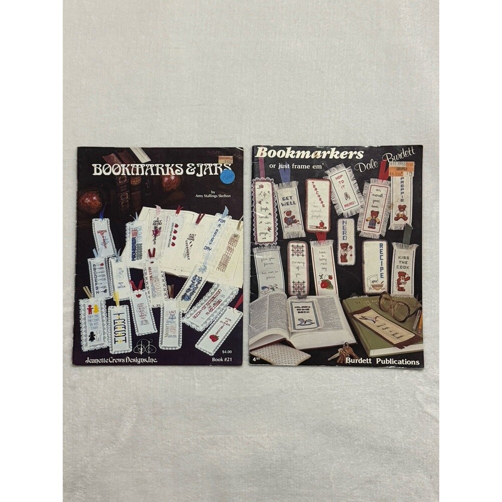 Bookmarkers Bookmarks Cross Stitching Patterns Book Dale Burdett Jeannette Crews
